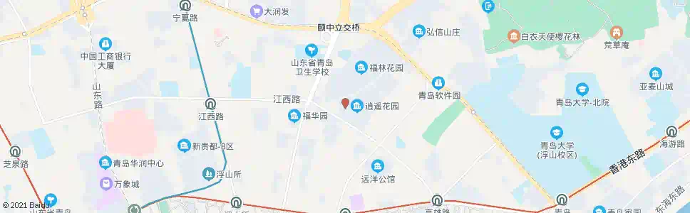 青岛逍遥路小区_公交站地图_青岛公交_妙搜公交查询2025