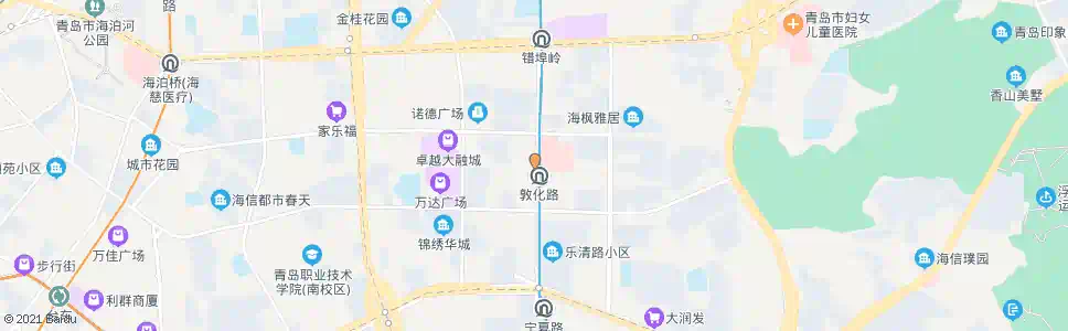 青岛南关办事处_公交站地图_青岛公交_妙搜公交查询2025
