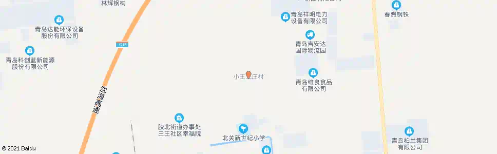 青岛小王戈庄_公交站地图_青岛公交_妙搜公交查询2025