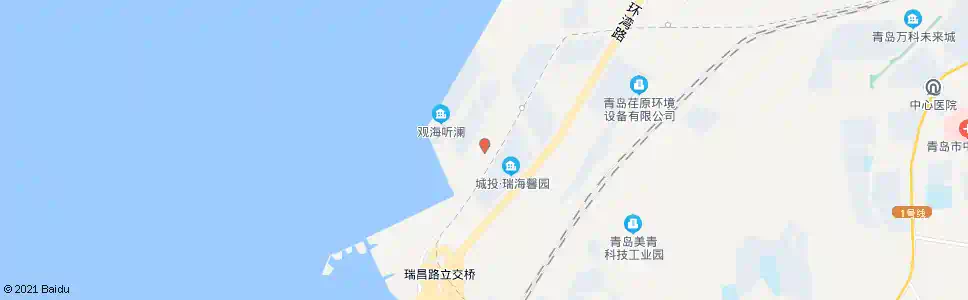 青岛滨海小学_公交站地图_青岛公交_妙搜公交查询2025