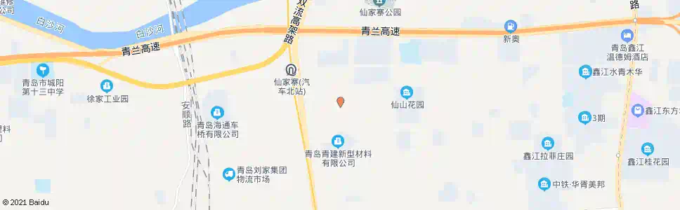青岛南流路南站_公交站地图_青岛公交_妙搜公交查询2025