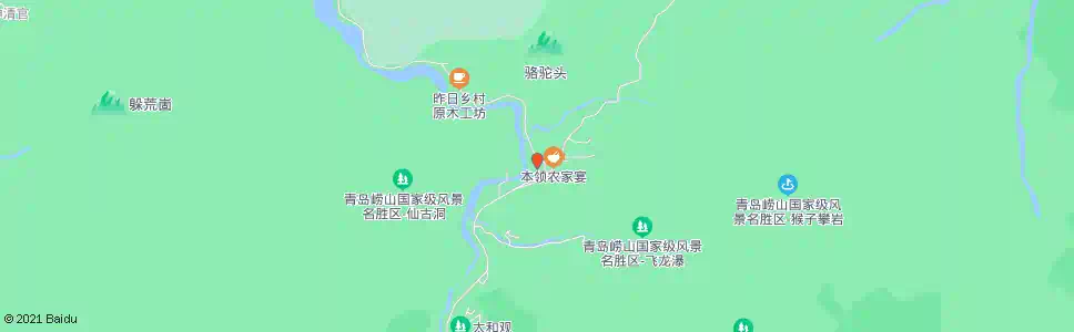 青岛崂山河东村_公交站地图_青岛公交_妙搜公交查询2025