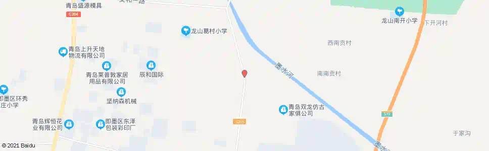 青岛王家葛村_公交站地图_青岛公交_妙搜公交查询2025