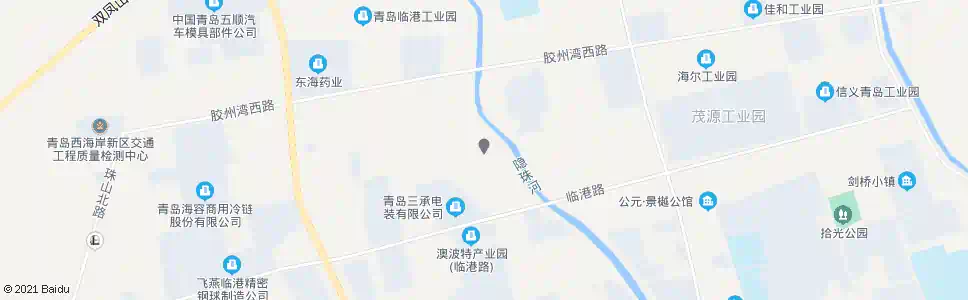 青岛临港一路_公交站地图_青岛公交_妙搜公交查询2025