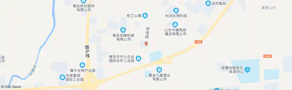 青岛后寨_公交站地图_青岛公交_妙搜公交查询2025