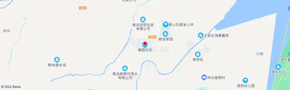 青岛桑园社区_公交站地图_青岛公交_妙搜公交查询2025