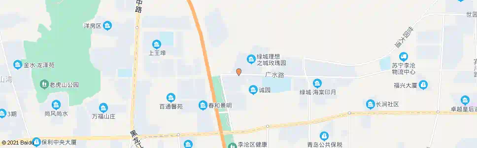 青岛广水路金川路_公交站地图_青岛公交_妙搜公交查询2025