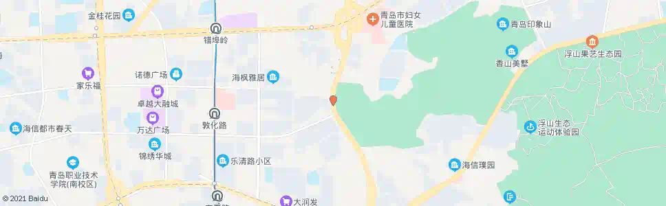 青岛延吉路_公交站地图_青岛公交_妙搜公交查询2025