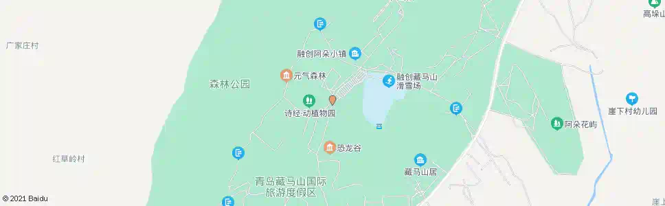 青岛藏马山旅游度假区_公交站地图_青岛公交_妙搜公交查询2025