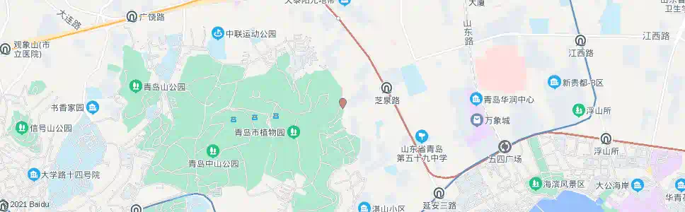 青岛按摩康复医院_公交站地图_青岛公交_妙搜公交查询2025