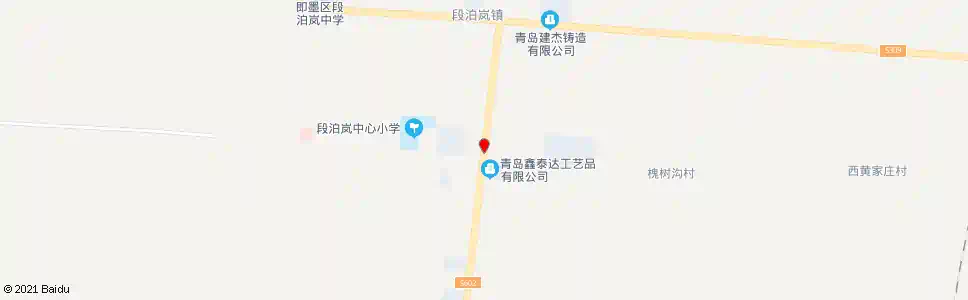 青岛槐树沟_公交站地图_青岛公交_妙搜公交查询2025