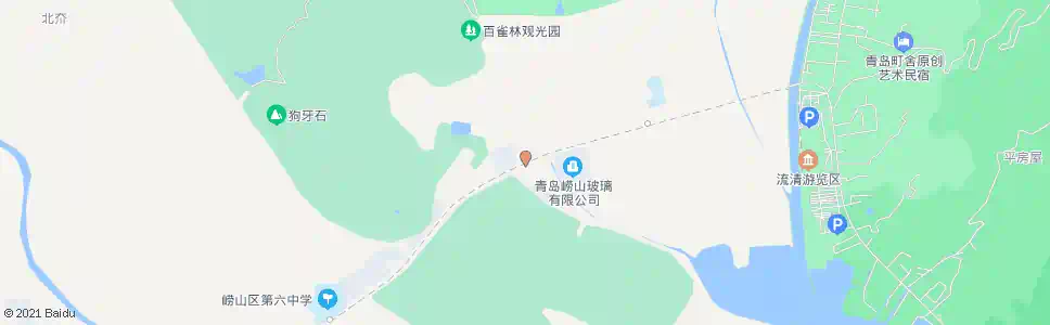 青岛万里江茶园_公交站地图_青岛公交_妙搜公交查询2025