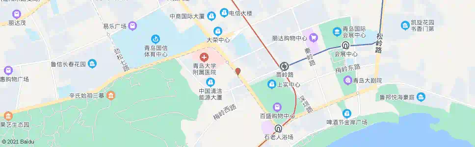 青岛仙霞岭路海尔路_公交站地图_青岛公交_妙搜公交查询2025