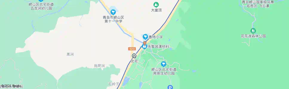 青岛周哥庄_公交站地图_青岛公交_妙搜公交查询2025