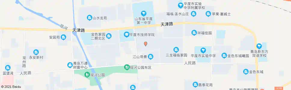 青岛福安二期_公交站地图_青岛公交_妙搜公交查询2025