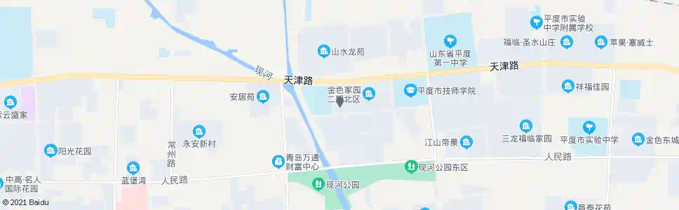 青岛怡河苑_公交站地图_青岛公交_妙搜公交查询2025