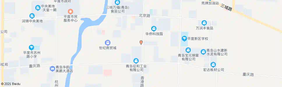 青岛香店派出所_公交站地图_青岛公交_妙搜公交查询2025