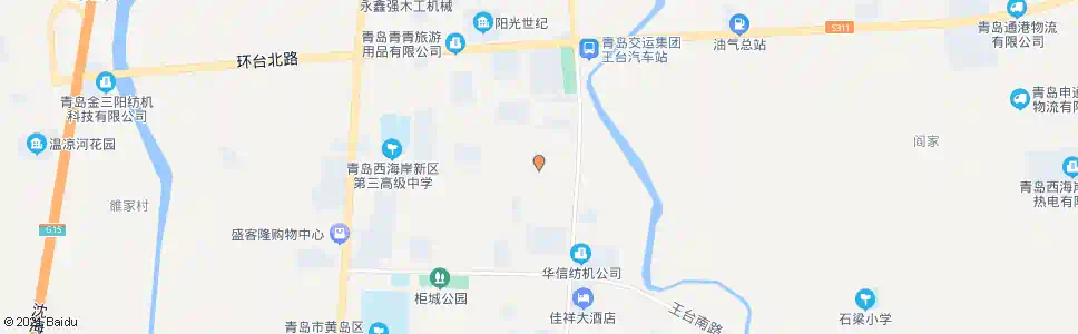 青岛同春公司_公交站地图_青岛公交_妙搜公交查询2025