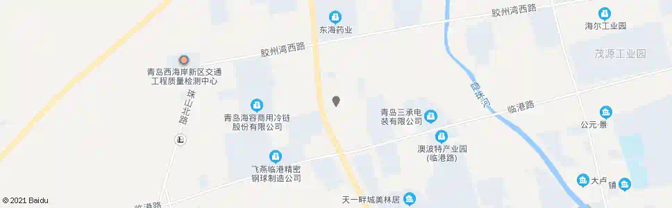 青岛大珠山北路_公交站地图_青岛公交_妙搜公交查询2025