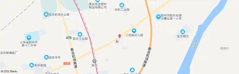 青岛荒庄_公交站地图_青岛公交_妙搜公交查询2025