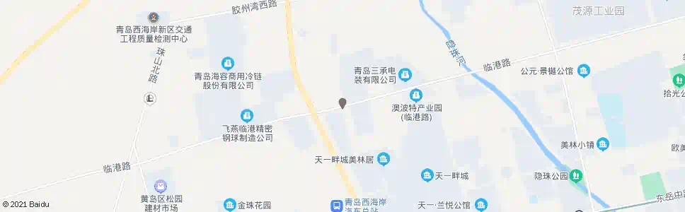 青岛百乐芬_公交站地图_青岛公交_妙搜公交查询2025