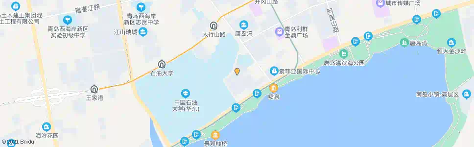 青岛华裕唐城_公交站地图_青岛公交_妙搜公交查询2025