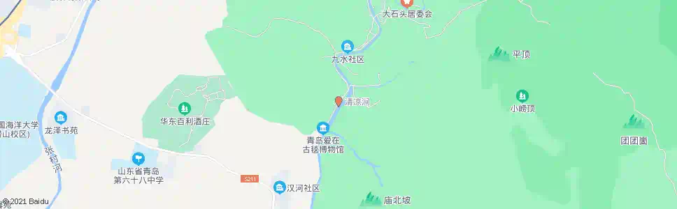 青岛清凉涧_公交站地图_青岛公交_妙搜公交查询2025