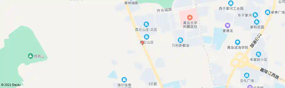 青岛荒里西_公交站地图_青岛公交_妙搜公交查询2025