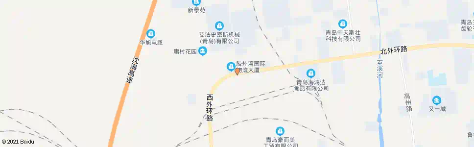 青岛物流大厦陆达酒店_公交站地图_青岛公交_妙搜公交查询2025