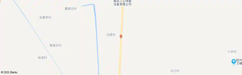 青岛沟里村_公交站地图_青岛公交_妙搜公交查询2025