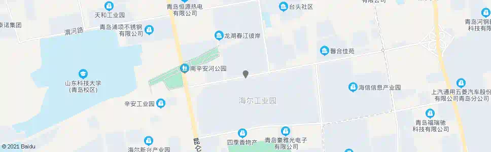 青岛澳柯玛工业园_公交站地图_青岛公交_妙搜公交查询2025