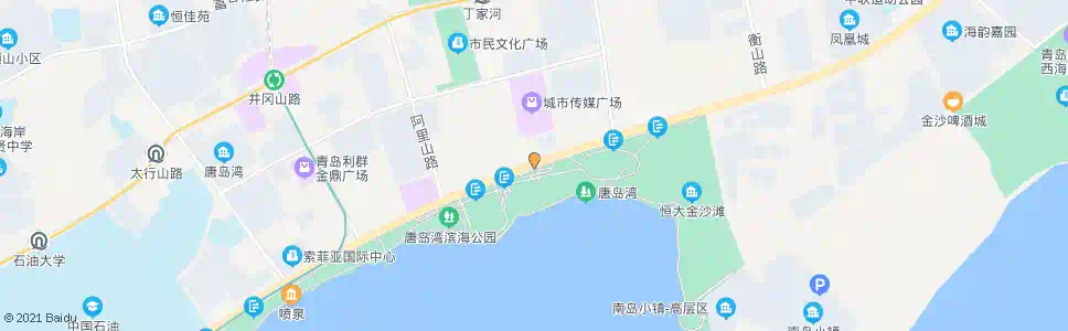 青岛滨海大道_公交站地图_青岛公交_妙搜公交查询2025