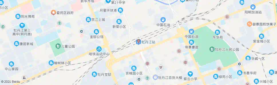 青岛牡丹江路_公交站地图_青岛公交_妙搜公交查询2025