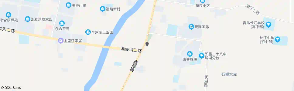 青岛同德医院_公交站地图_青岛公交_妙搜公交查询2025