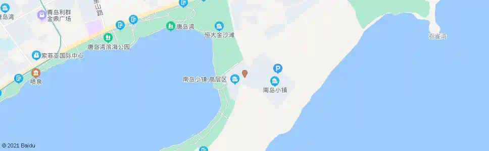 青岛南岛小镇_公交站地图_青岛公交_妙搜公交查询2025