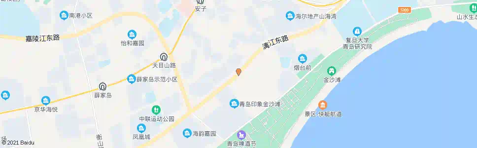 青岛金泽儒家_公交站地图_青岛公交_妙搜公交查询2025
