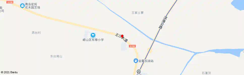 青岛江家土寨北_公交站地图_青岛公交_妙搜公交查询2025