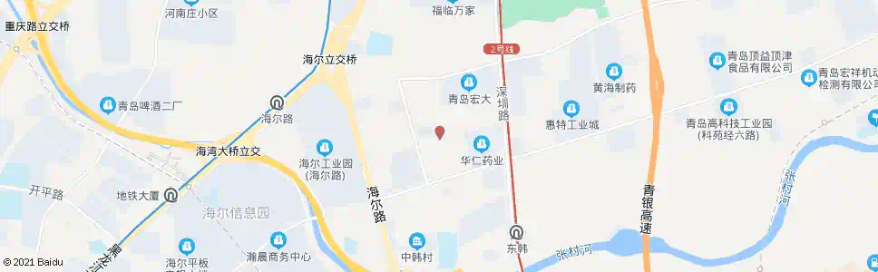 青岛科苑纬三路_公交站地图_青岛公交_妙搜公交查询2025