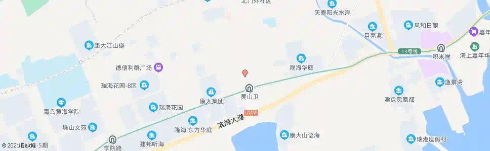 青岛南门里_公交站地图_青岛公交_妙搜公交查询2025
