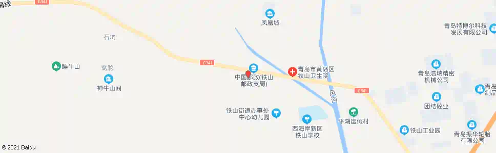 青岛铁山路_公交站地图_青岛公交_妙搜公交查询2025