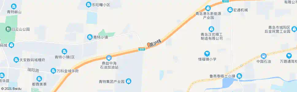 青岛城阳看守所_公交站地图_青岛公交_妙搜公交查询2025
