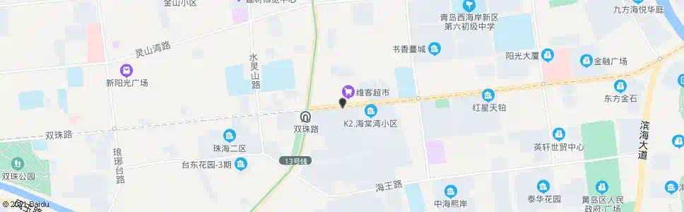 青岛维客站_公交站地图_青岛公交_妙搜公交查询2025