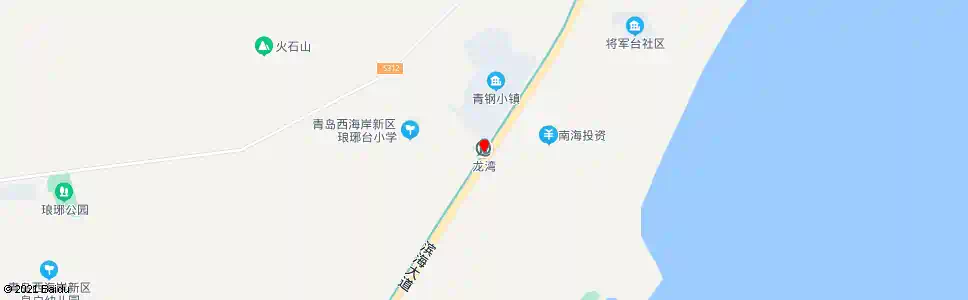 青岛龙湾涯_公交站地图_青岛公交_妙搜公交查询2025