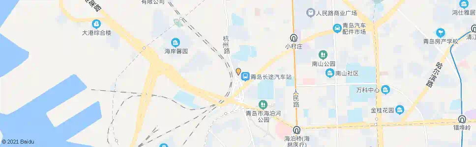 青岛西门_公交站地图_青岛公交_妙搜公交查询2025