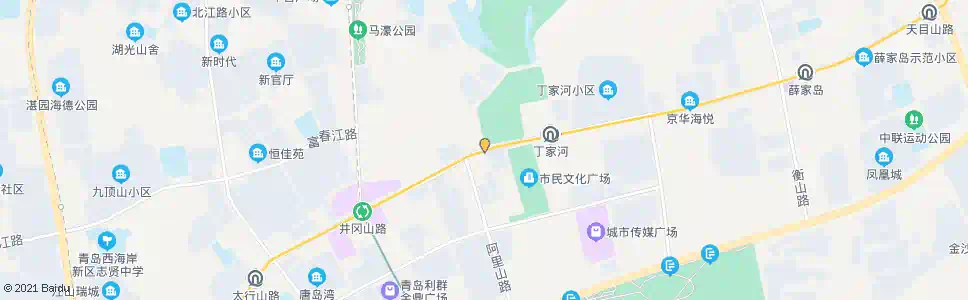 青岛机关东部办公中心_公交站地图_青岛公交_妙搜公交查询2025
