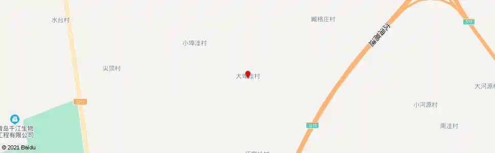 青岛大埠洼_公交站地图_青岛公交_妙搜公交查询2025