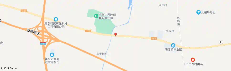 青岛柏果树站_公交站地图_青岛公交_妙搜公交查询2025