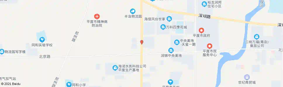 青岛南苑新区_公交站地图_青岛公交_妙搜公交查询2025