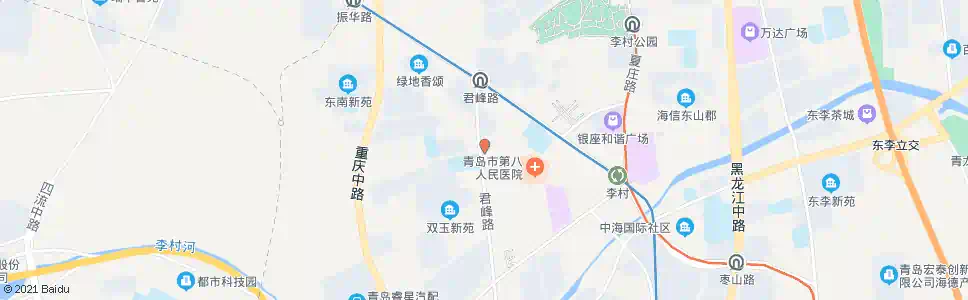 青岛通真宫路_公交站地图_青岛公交_妙搜公交查询2025