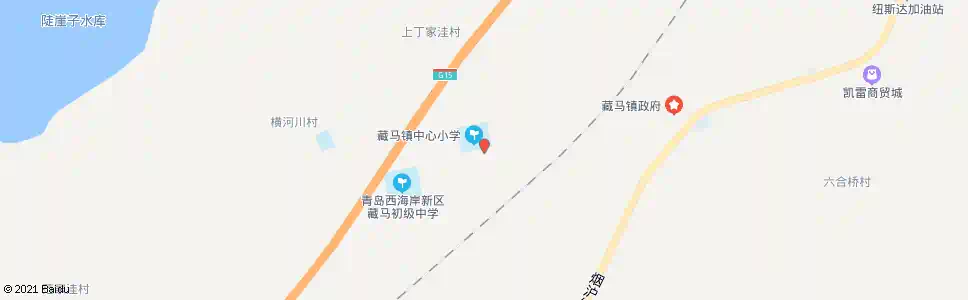 青岛藏南小学_公交站地图_青岛公交_妙搜公交查询2025